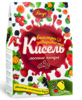 Кисель быстрозавариваемый лесные ягоды 175 гр. Кисель быстрозавариваемый лесные ягоды 175 гр.