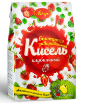 Кисель быстрозавариваемый клубничный 175 гр Кисель быстрозавариваемый клубничный 175 гр