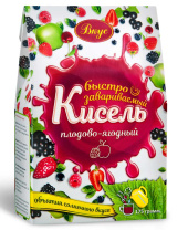 Кисель быстрозавариваемый плодово-ягодный 175 гр. Кисель быстрозавариваемый плодово-ягодный 175 гр.